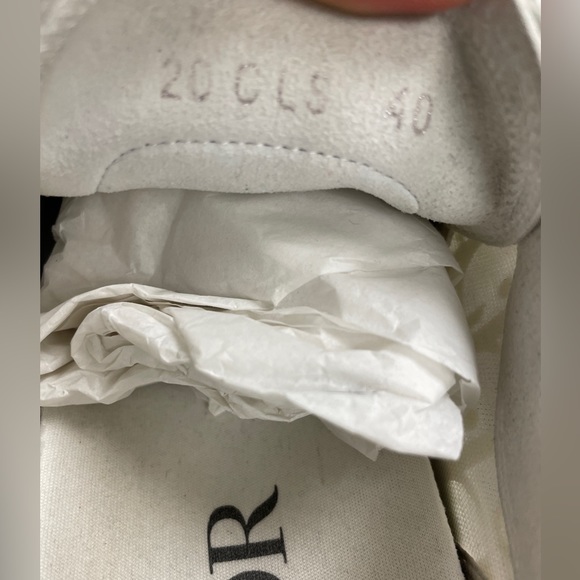 B23 OBLIQUE CANVAS SNEAKER - Picture 8 of 8